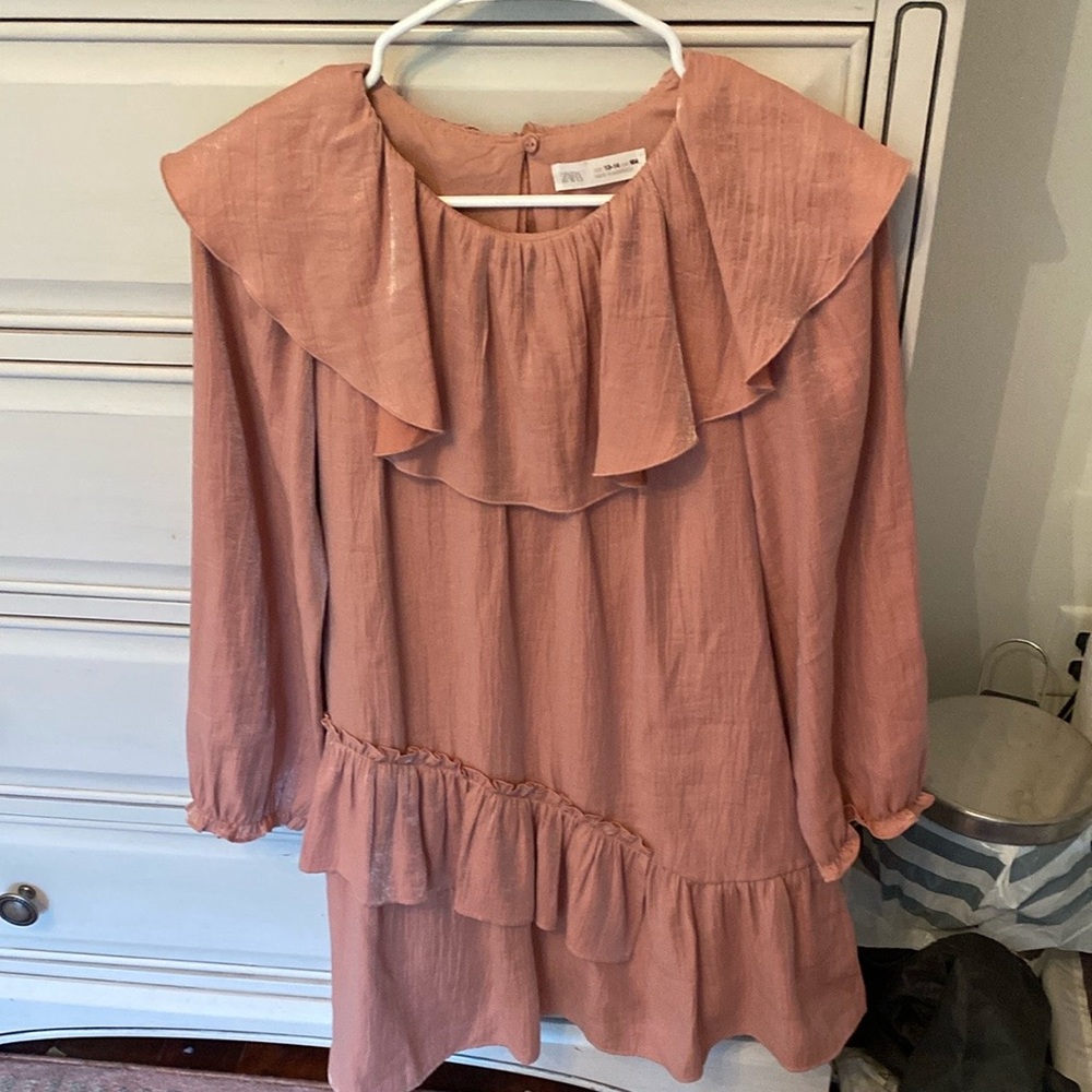 Zara Dusty Rose dress like new!
